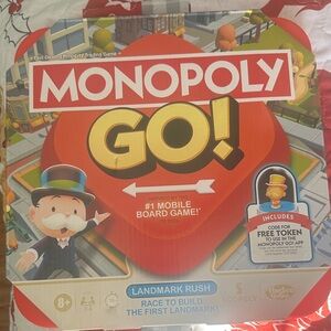 Monopoly Go! Board Game - Red